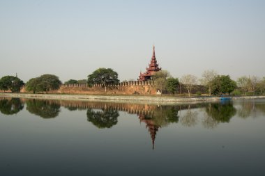 Asya Myanmar Mandalay kale duvarı