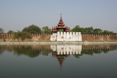 Asya Myanmar Mandalay kale duvarı