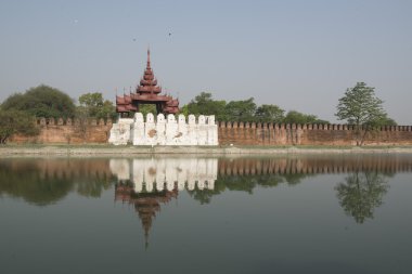 Asya Myanmar Mandalay kale duvarı