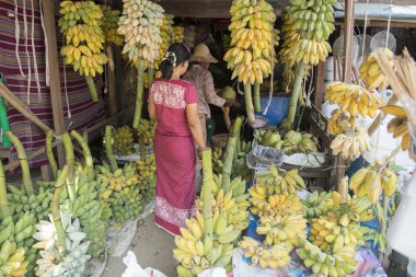 Asya Myanmar Mandalay Pazar