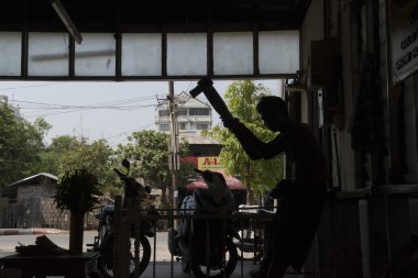 Asya Myanmar Mandalay altın Pounder