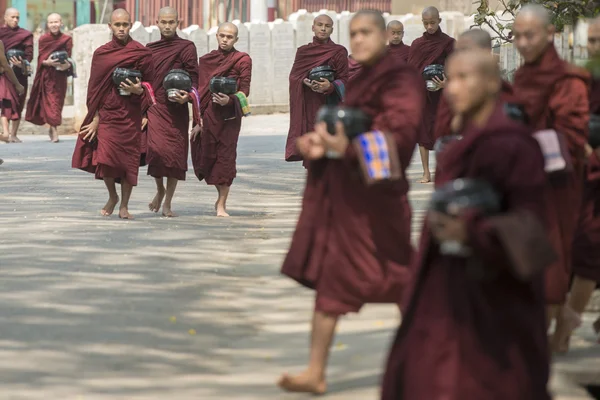 アジア ミャンマー マンダレー アマラプラ マハ Ganayon Kyaung 修道院 — ストック写真