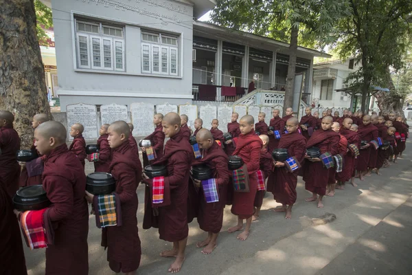 Asia Myanmar Mandalay Amarapura Maha Ganayon Kyaung Monastero — Foto Stock