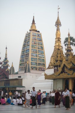 Asya Myanmar Yangon Shwedagon Pagoda
