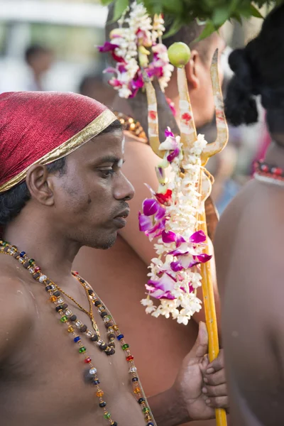 Asia Myanmar Yangon Fire Walk Festival — Stockfoto