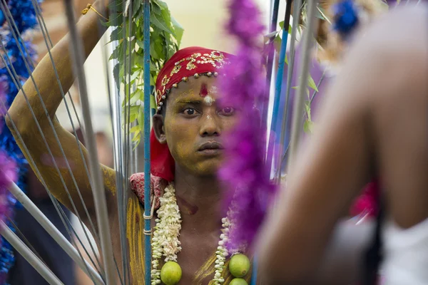 ÁSIA MIANMAR YANGON FIRE WALK FESTIVAL — Fotografia de Stock