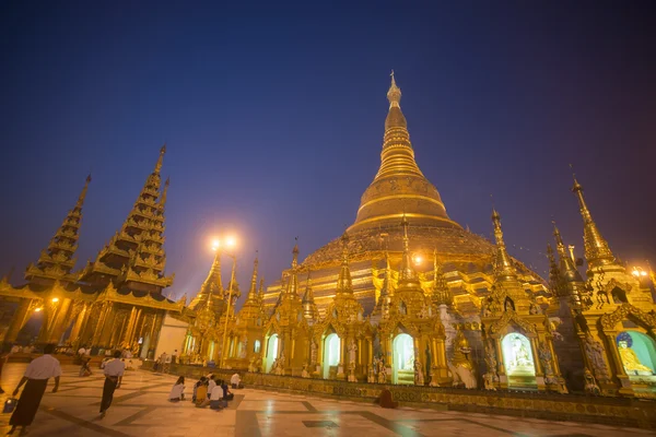 ÁSIA MIANMAR YANGON SHWEDAGON PAGODA — Fotografia de Stock