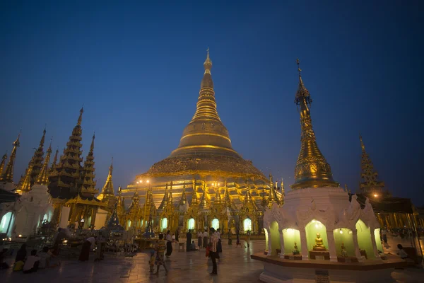 Asie Myanmar Yangon Shwedagon Pagoda — Stock fotografie