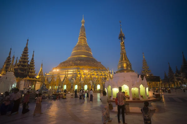 Asia Mianmar Yangon Shwedagon Pagoda — Stock Fotó