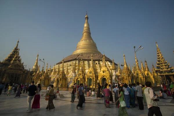 Asia Mianmar Yangon Shwedagon Pagoda — Stock Fotó
