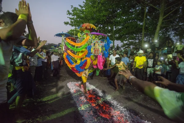 Yangın yürüyüş Festivali — Stok fotoğraf