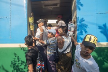 Asya Myanmar Yangon Cricle Tren