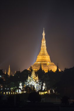 Asya Myanmar Yangon Shwedagon Pagoda