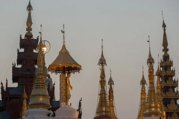 Asia Myanmar Yangon Shwedagon Pagoda —  Fotos de Stock