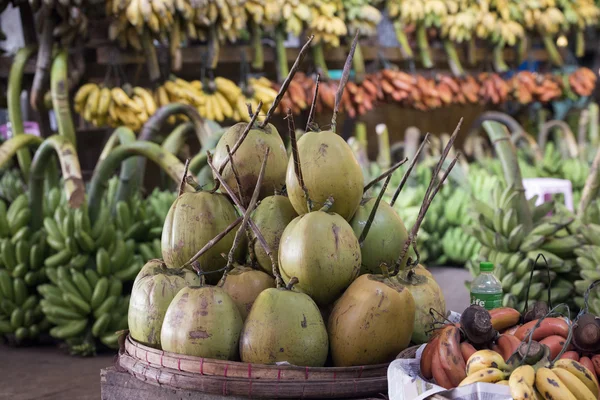 Fruit market at Yangon — Stock Photo, Image