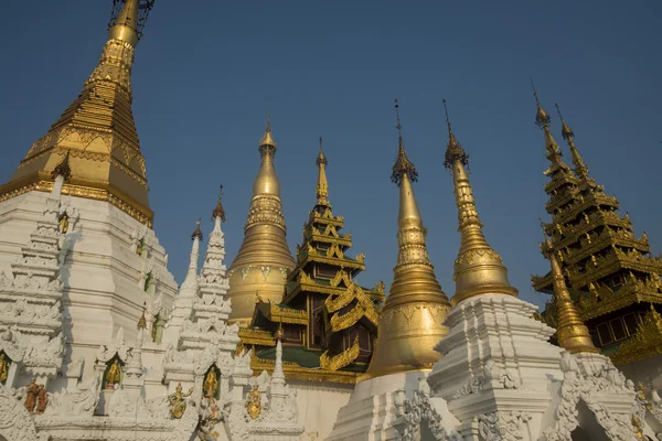 ÁSIA MIANMAR YANGON SHWEDAGON PAGODA — Fotografia de Stock