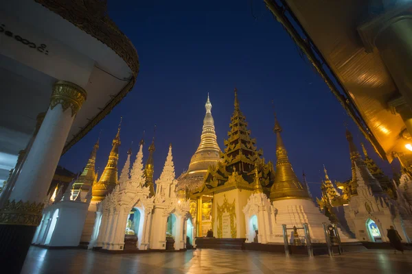Asya Myanmar Yangon Shwedagon Pagoda — Stok fotoğraf