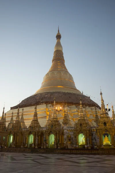 Famoso Shwedagon Paya Pagoda — Foto de Stock