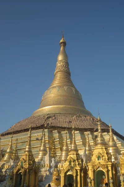 Famoso Shwedagon Paya Pagoda — Foto de Stock