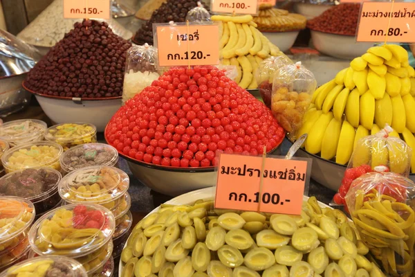 Fruit market in Ayutthaya — Stock Photo, Image