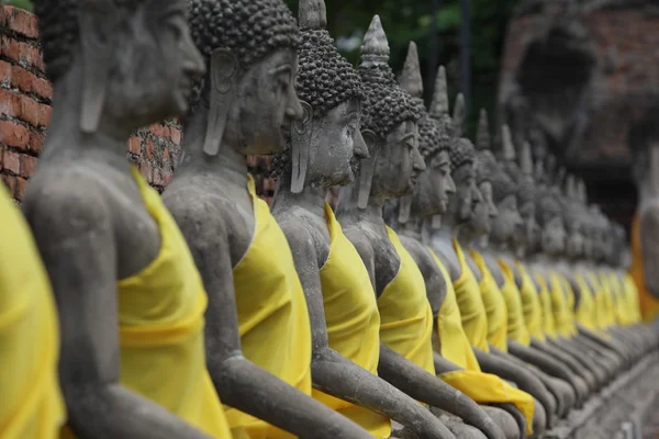 Asya Tayland Ayuthaya Wat Yai Chai Mongkhon — Stok fotoğraf