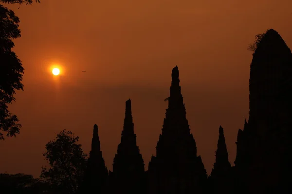 ASIA THAILAND AYUTHAYA WAT CHAI WATTANARAM — Φωτογραφία Αρχείου