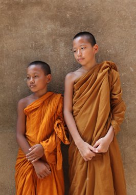 Young monks in Wat Si Chum