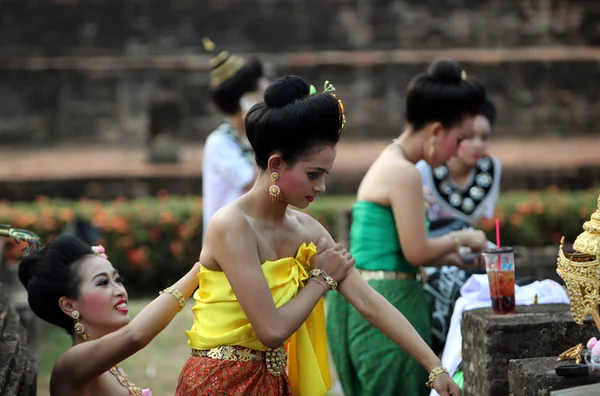 传统的泰国舞者 — 图库照片