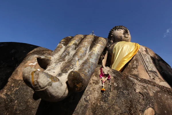 Estátua de Buda de pedra gigante — Fotografia de Stock