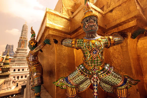 Asie Thajsko Bangkok Wat Phra Kaew — Stock fotografie