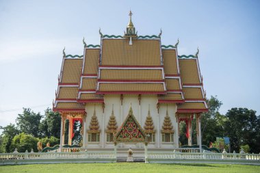 Tayland, Sa Kaeo, Kasım 13, 2025 - Tayland 'ın Sa Kaeo ilindeki Prasat Phak Bun Yai' nin Wat 'ı.