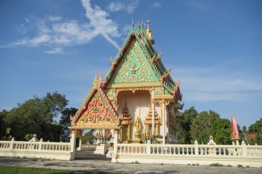 Tayland, Sa Kaeo, Kasım 13, 2025 - Tayland 'ın Sa Kaeo ilindeki Prasat Phak Bun Yai' nin Wat 'ı.