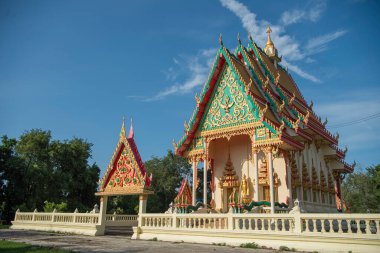 Tayland, Sa Kaeo, Kasım 13, 2025 - Tayland 'ın Sa Kaeo ilindeki Prasat Phak Bun Yai' nin Wat 'ı.