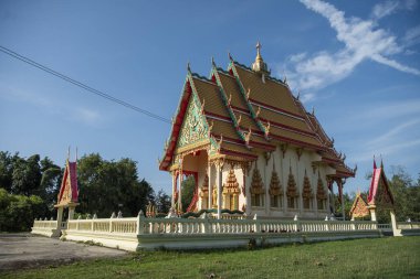 Tayland, Sa Kaeo, Kasım 13, 2025 - Tayland 'ın Sa Kaeo ilindeki Prasat Phak Bun Yai' nin Wat 'ı.
