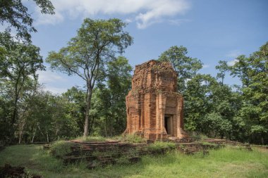 Tayland, Sa Kaeo, Kasım 13, 2025 - Tayland 'ın Sa Kaeo ilinde Prasat Khao Lon.