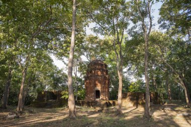 Tayland, Sa Kaeo, 14 Kasım 2025 - Tayland 'ın Sa Kaeo ilindeki Prasat Khao Noi.