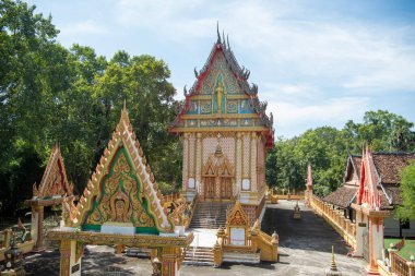 Tayland, Sa Kaeo, Kasım 14, 2025 - Wat Chana Chaisri Tayland 'ın Sa Kaeo ilindeki Aranyaptathet' de.