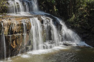Tayland, Sa Kaeo, 15 Kasım 2025 - Pang Sida Şelalesi Tayland 'ın Sa Kaeo ilindeki Pang Sida Ulusal Parkı.