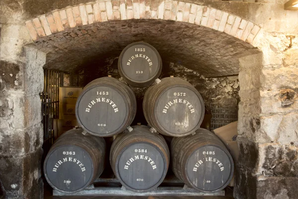 Port wine Cellar of Ferreira — Stock Photo, Image