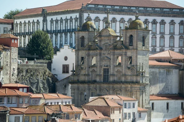 Old town of Ribeira in the city centre of Porto — Stock Photo, Image