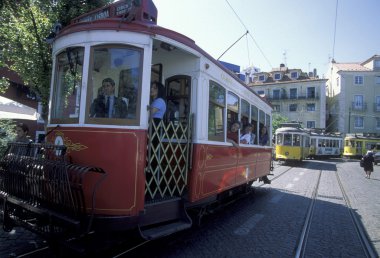 Tradtional füniküler tramvay