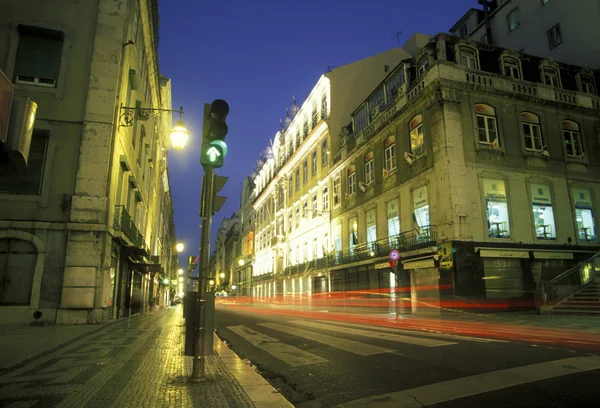 Το βράδυ στους δρόμους της Λισαβόνας — Φωτογραφία Αρχείου
