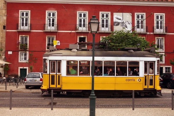 Tradtional lanová tramvaj — Stock fotografie