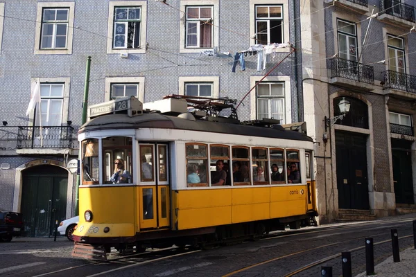 Tranvía funicular tradicional — Foto de Stock