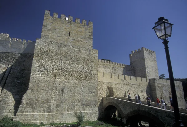 EUROPA PORTUGAL LISBOA BAIXA CASTELO — Foto de Stock