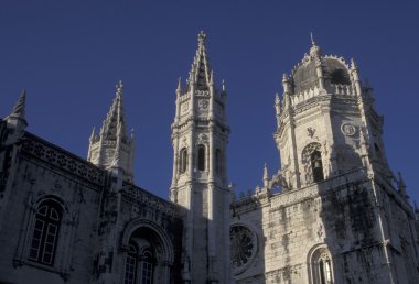 Europe Portekiz Lizbon Belem Jeronimos Monastery