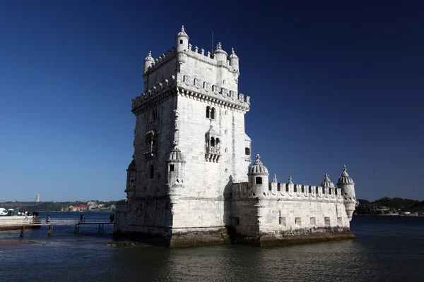 Torre de Belém w mieście Lizbona — Zdjęcie stockowe