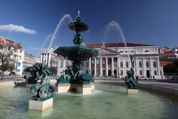şehir merkezinde rossio Meydanı