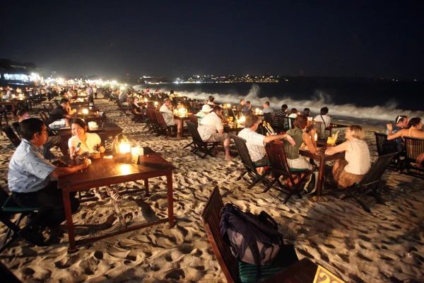 Beach seafood Restaurant — Stock Photo, Image