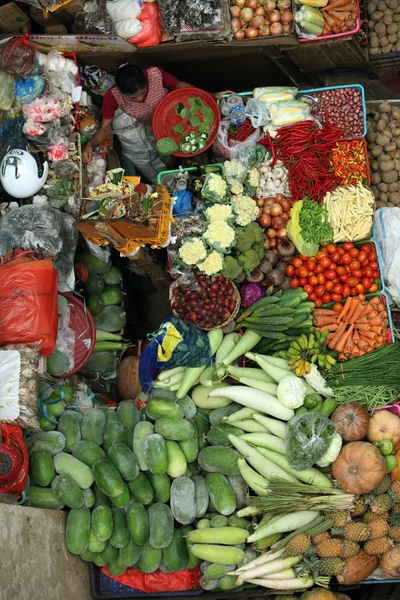 Mercado Pasar Badung — Fotografia de Stock